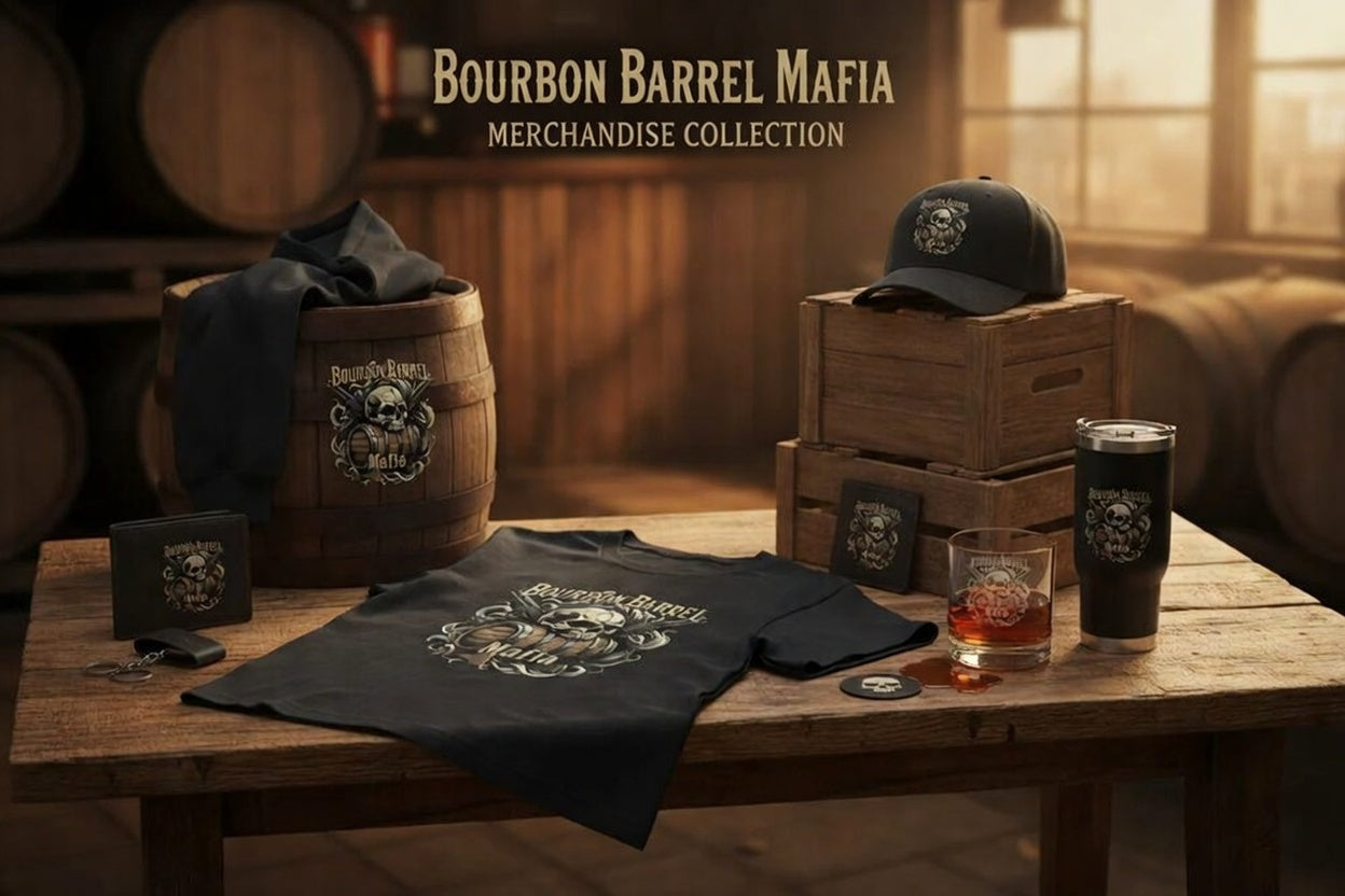 Bourbon Barrel Mafia Logo Merchandise