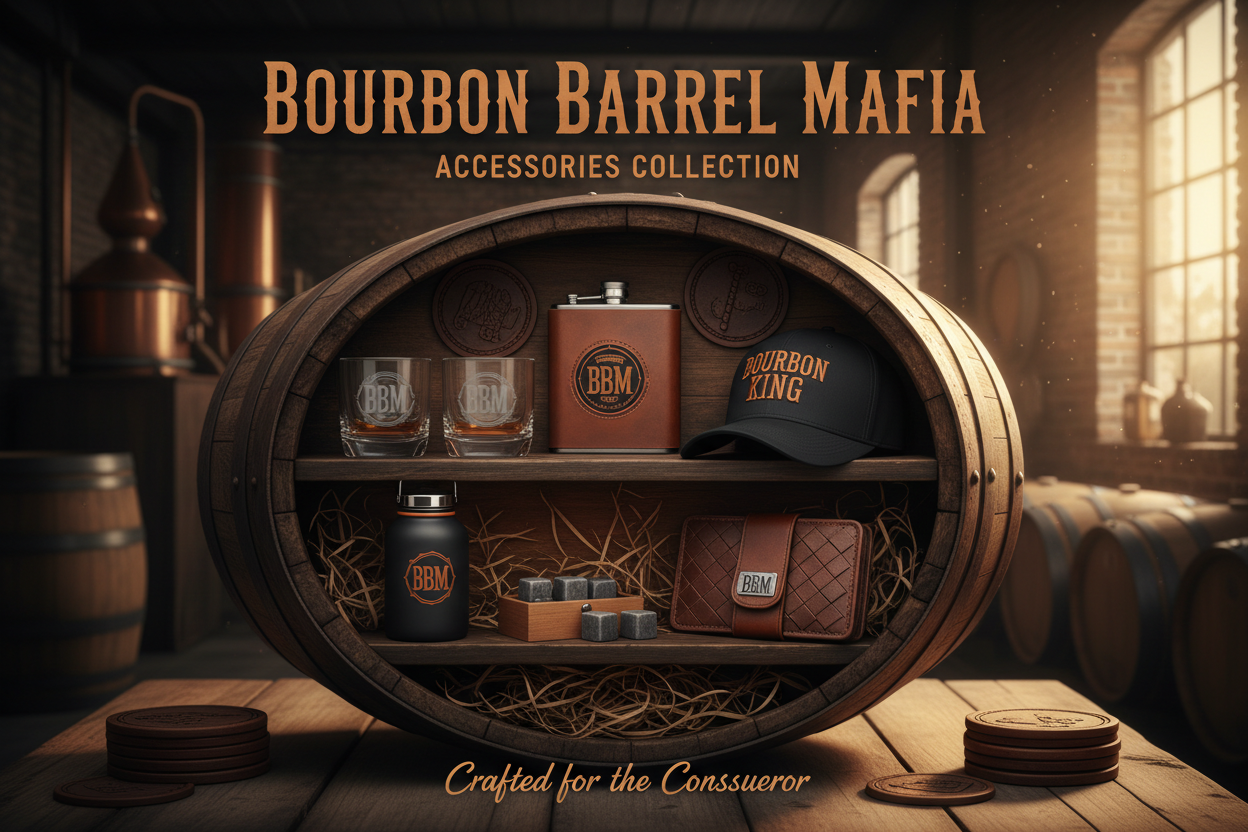Bourbon Barrel Mafia Accessories Collection